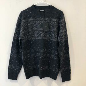 *NEW* Nadaam Argot Fair Isle Crewneck Pullover NWT